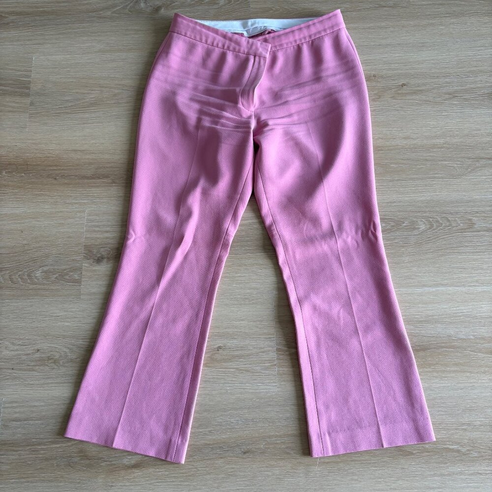 theory pink suit trousers, worn a few times. size 8